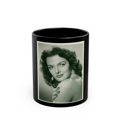 Jane Russell #166 (Vintage Female Icon) Black Coffee Mug 11oz - Go Mug Yourself