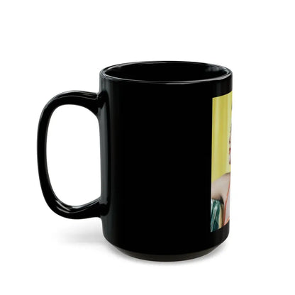 Jane Russell #169 (Vintage Female Icon) Black Coffee Mug - Go Mug Yourself