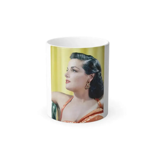 Jane Russell #169 (Vintage Female Icon) Color Changing Coffee Mug 11oz - Go Mug Yourself