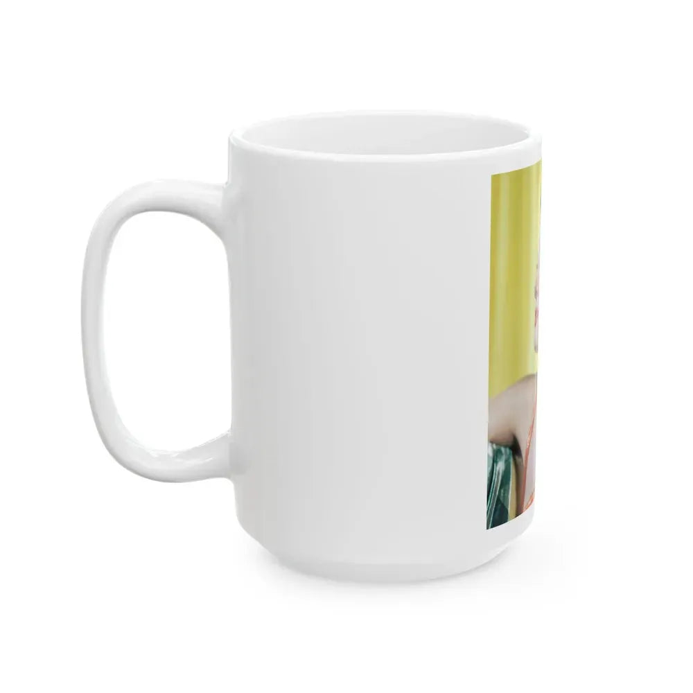 Jane Russell #169 (Vintage Female Icon) White Coffee Mug - Go Mug Yourself