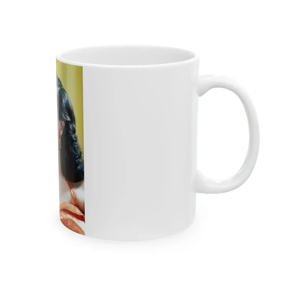Jane Russell #169 (Vintage Female Icon) White Coffee Mug - Go Mug Yourself