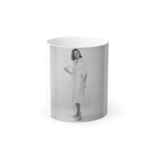 Jane Russell #178 (Vintage Female Icon) Color Changing Coffee Mug 11oz - Go Mug Yourself
