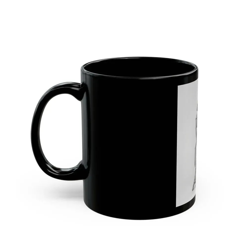 Jane Russell #179 (Vintage Female Icon) Black Coffee Mug - Go Mug Yourself