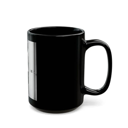 Jane Russell #184 (Vintage Female Icon) Black Coffee Mug - Go Mug Yourself