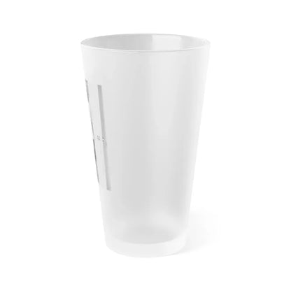 Jane Russell #184 (Vintage Female Icon) Frosted Pint Glass 16oz - Go Mug Yourself