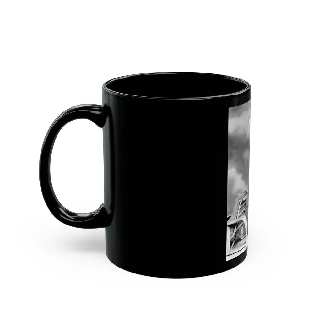 Jane Russell #185 (Vintage Female Icon) Black Coffee Mug - Go Mug Yourself