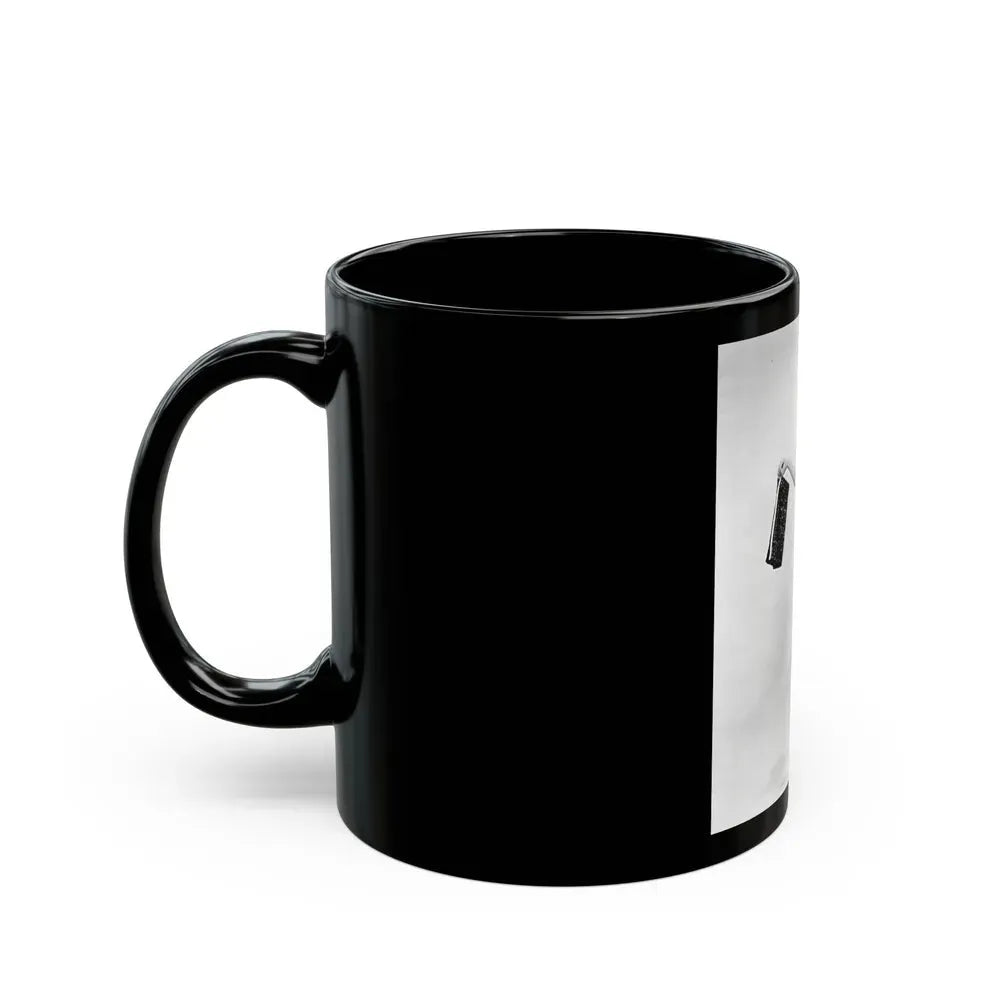 Jane Russell #187 (Vintage Female Icon) Black Coffee Mug - Go Mug Yourself