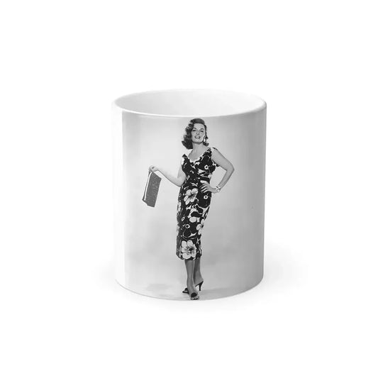 Jane Russell #187 (Vintage Female Icon) Color Changing Coffee Mug 11oz - Go Mug Yourself