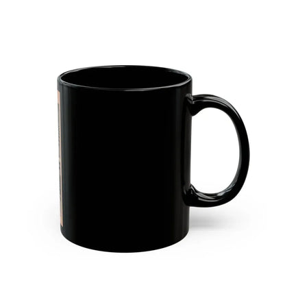 Jane Russell #191 - Show Pocket Mag. '55 - 2 B&W Photis & Caption (Vintage Female Icon) Black Coffee Mug - Go Mug Yourself