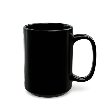 Jane Russell #191 - Show Pocket Mag. '55 - 2 B&W Photis & Caption (Vintage Female Icon) Black Coffee Mug - Go Mug Yourself