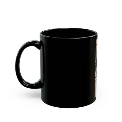 Jane Russell #192 - Picture Digest Dec. '56 - 1 B&W Photo & Caption (Vintage Female Icon) Black Coffee Mug - Go Mug Yourself