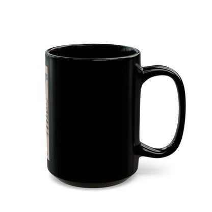 Jane Russell #192 - Picture Digest Dec. '56 - 1 B&W Photo & Caption (Vintage Female Icon) Black Coffee Mug - Go Mug Yourself