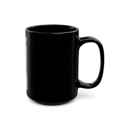 Jane Russell #192 - Picture Digest Dec. '56 - 1 B&W Photo & Caption (Vintage Female Icon) Black Coffee Mug - Go Mug Yourself