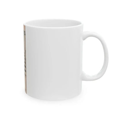 Jane Russell #192 - Picture Digest Dec. '56 - 1 B&W Photo & Caption (Vintage Female Icon) White Coffee Mug - Go Mug Yourself