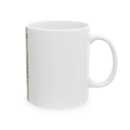 Jane Russell #192 - Picture Digest Dec. '56 - 1 B&W Photo & Caption (Vintage Female Icon) White Coffee Mug - Go Mug Yourself