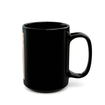 Jane Russell #197 - Glamour Dreess Clipping from Movie Star Magazine Circa 1950's (Vintage Female Icon) Black Coffee Mug - Go Mug Yourself