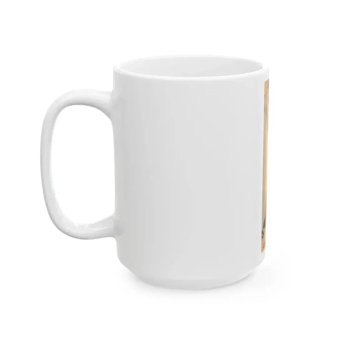 Jane Russell #197 - Glamour Dreess Clipping from Movie Star Magazine Circa 1950's (Vintage Female Icon) White Coffee Mug - Go Mug Yourself