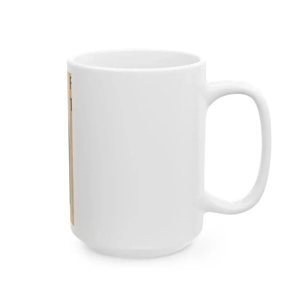 Jane Russell #197 - Glamour Dreess Clipping from Movie Star Magazine Circa 1950's (Vintage Female Icon) White Coffee Mug - Go Mug Yourself