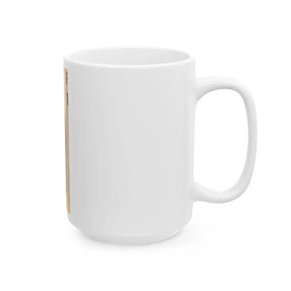Jane Russell #197 - Glamour Dreess Clipping from Movie Star Magazine Circa 1950's (Vintage Female Icon) White Coffee Mug - Go Mug Yourself