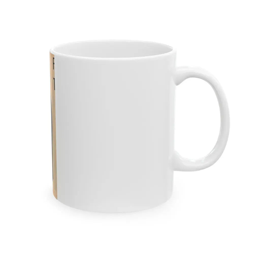 Jane Russell #197 - Glamour Dreess Clipping from Movie Star Magazine Circa 1950's (Vintage Female Icon) White Coffee Mug - Go Mug Yourself