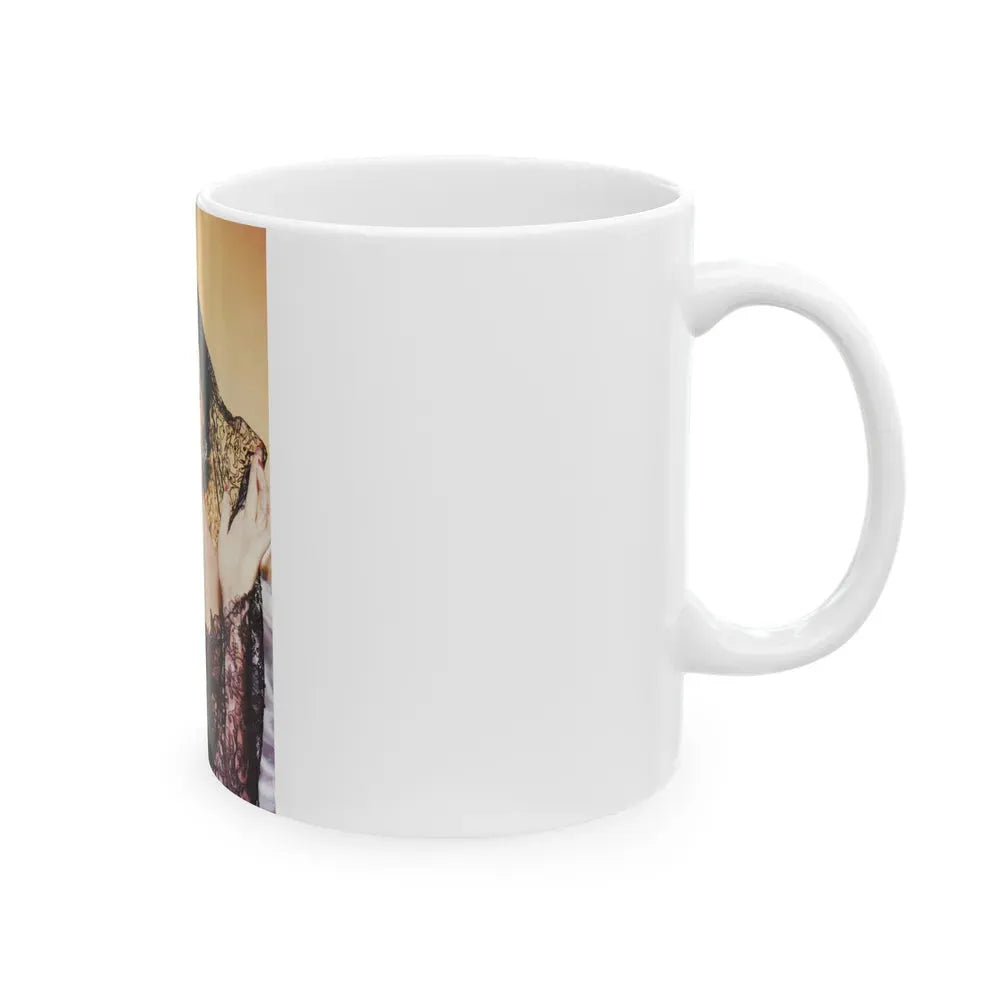 Jane Russell #198 (Vintage Female Icon) White Coffee Mug - Go Mug Yourself
