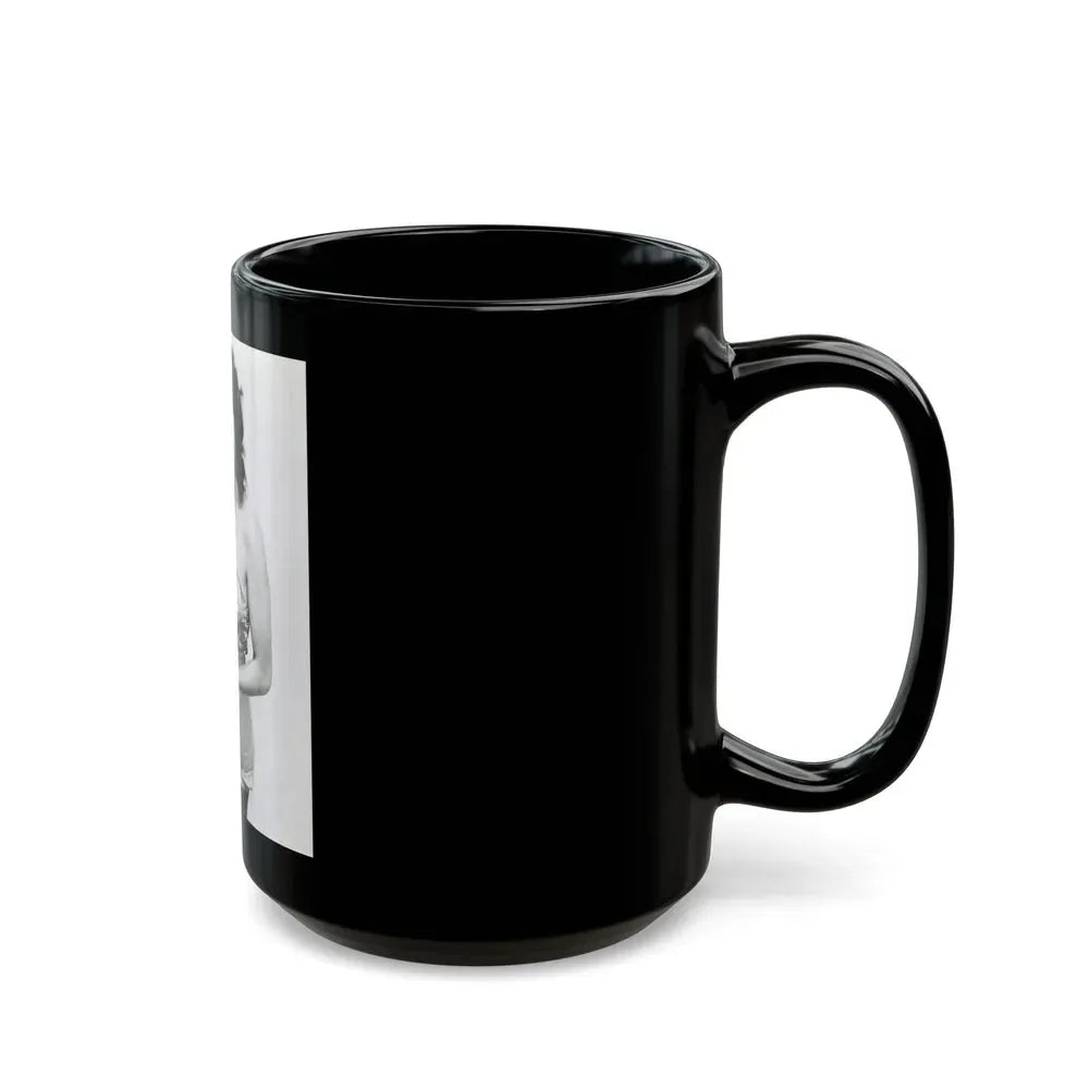 Jane Russell #199 (Vintage Female Icon) Black Coffee Mug - Go Mug Yourself