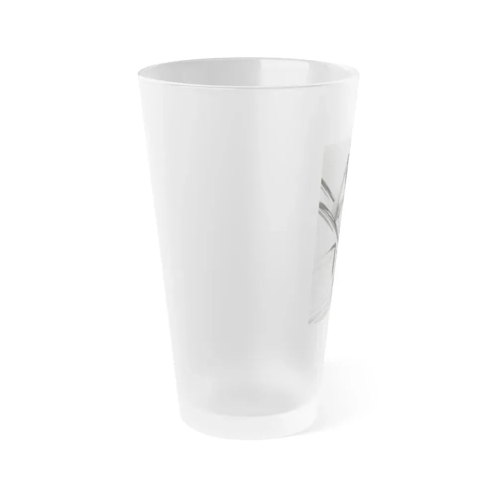 Jane Russell #199 (Vintage Female Icon) Frosted Pint Glass 16oz - Go Mug Yourself