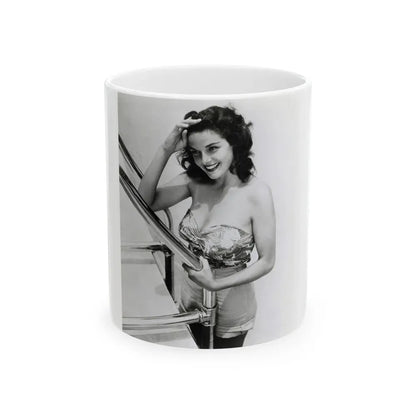 Jane Russell #199 (Vintage Female Icon) White Coffee Mug 11oz - Go Mug Yourself