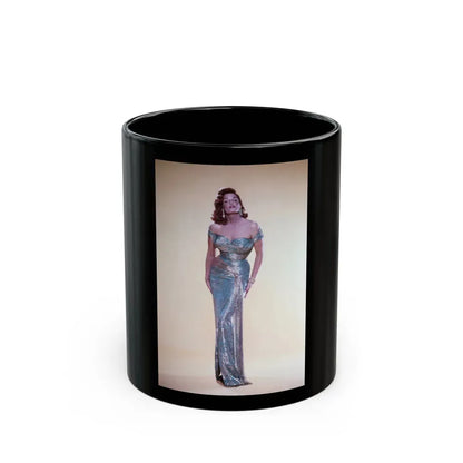 Jane Russell #202 (Vintage Female Icon) Black Coffee Mug 11oz - Go Mug Yourself