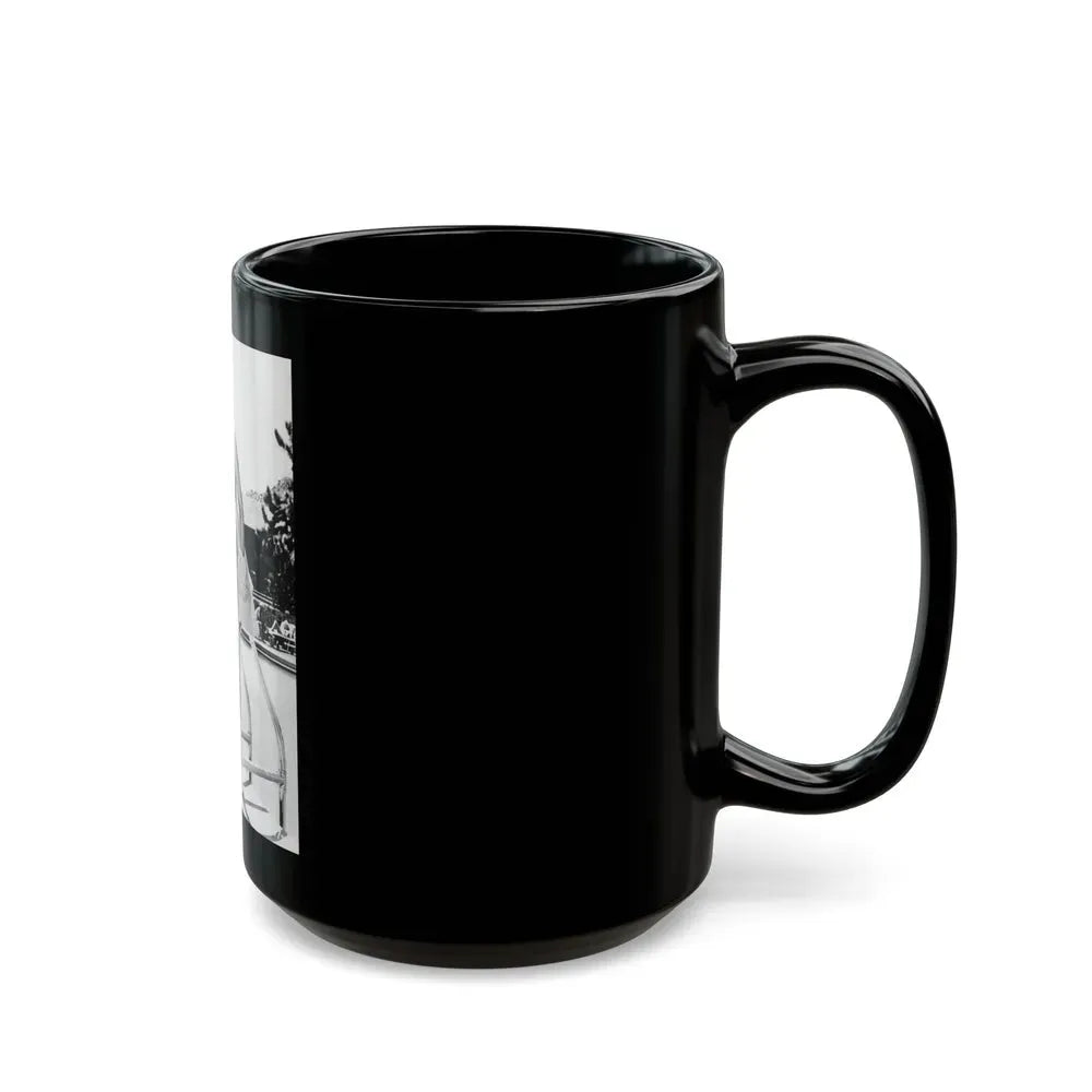 Jane Russell #205 (Vintage Female Icon) Black Coffee Mug - Go Mug Yourself