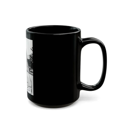 Jane Russell #205 (Vintage Female Icon) Black Coffee Mug - Go Mug Yourself