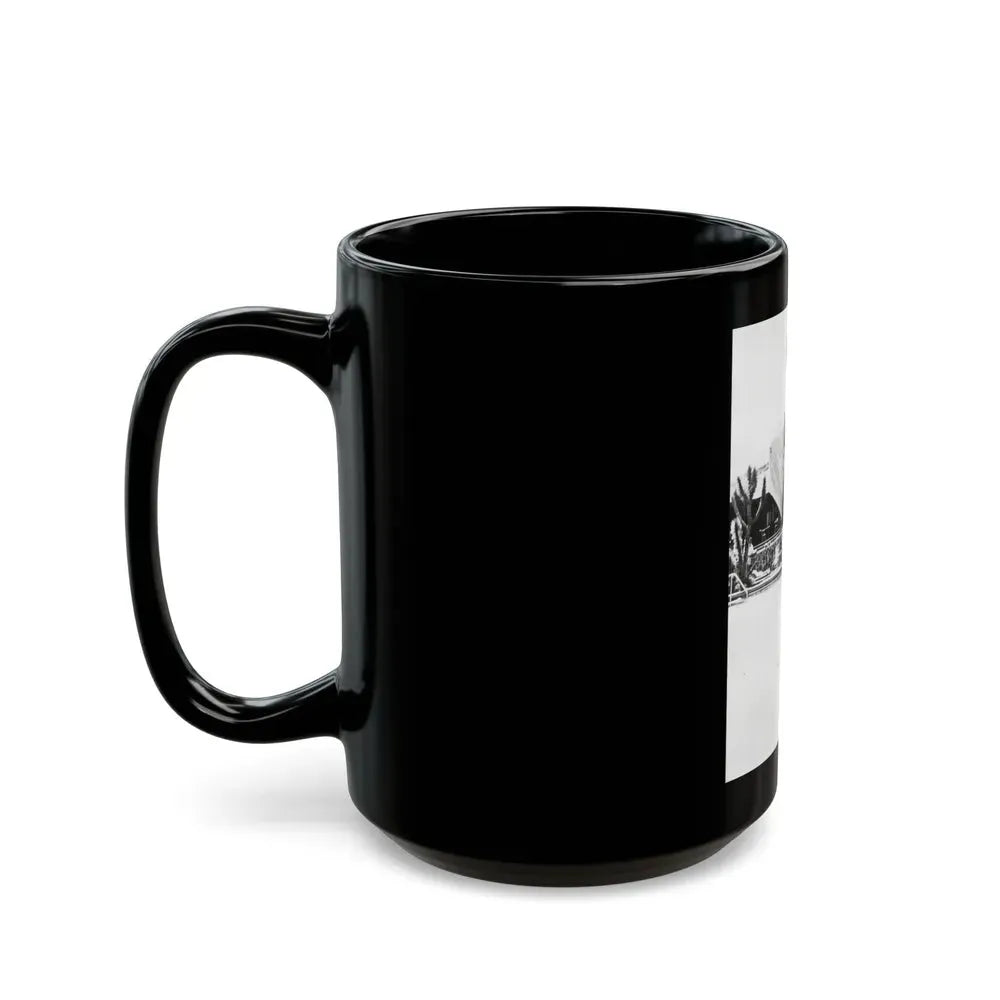 Jane Russell #205 (Vintage Female Icon) Black Coffee Mug - Go Mug Yourself