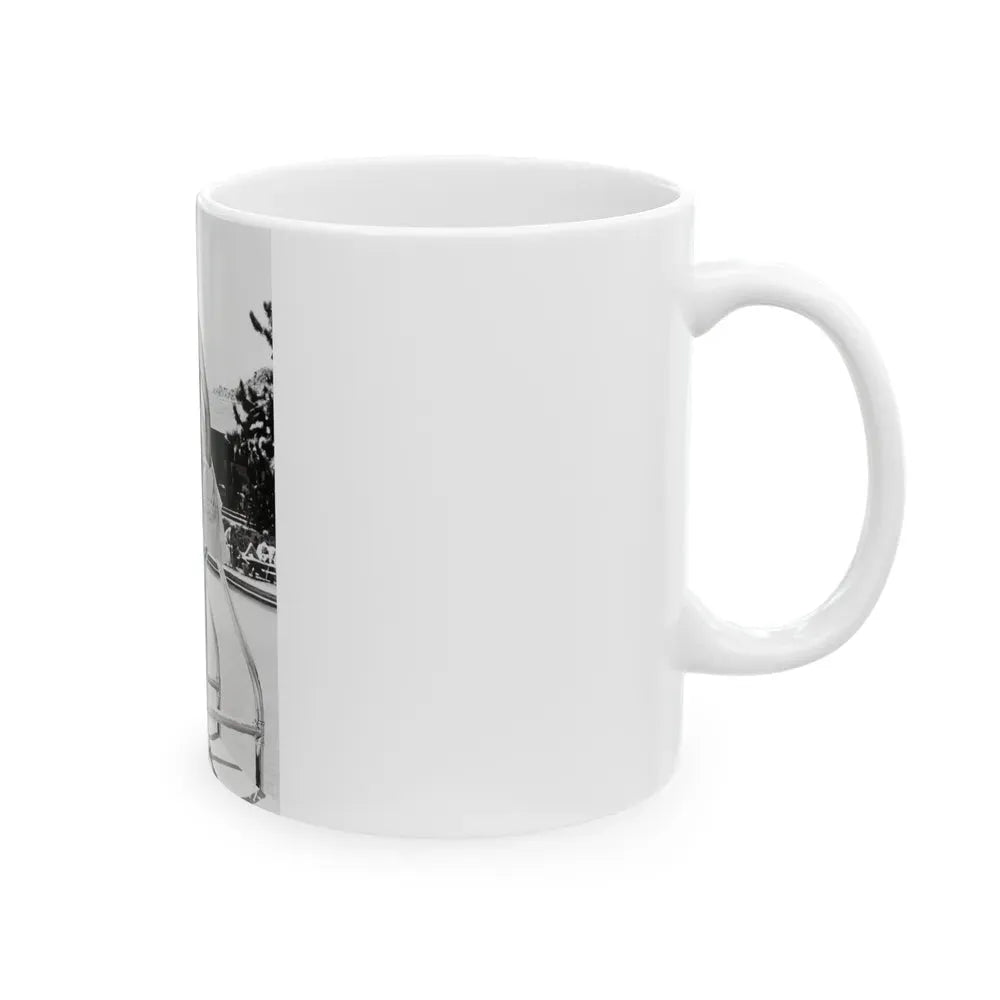 Jane Russell #205 (Vintage Female Icon) White Coffee Mug - Go Mug Yourself
