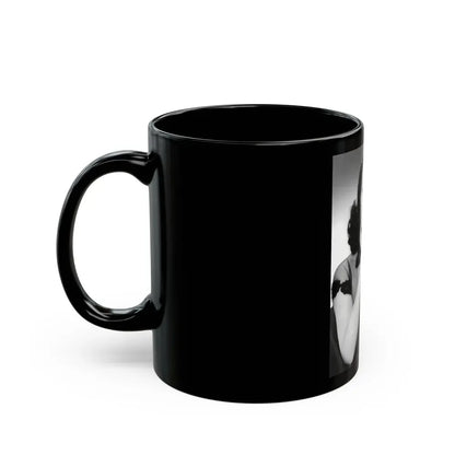 Jane Russell #206 (Vintage Female Icon) Black Coffee Mug - Go Mug Yourself