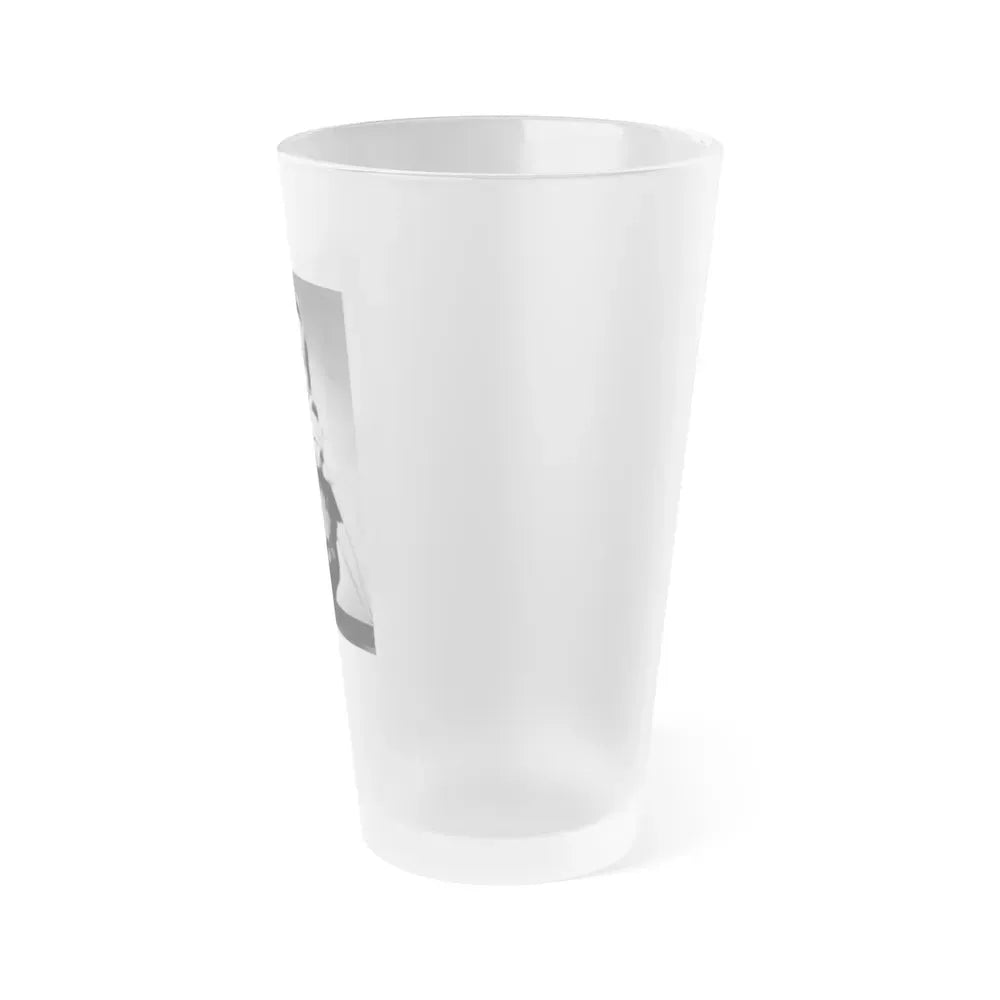 Jane Russell #206 (Vintage Female Icon) Frosted Pint Glass 16oz - Go Mug Yourself