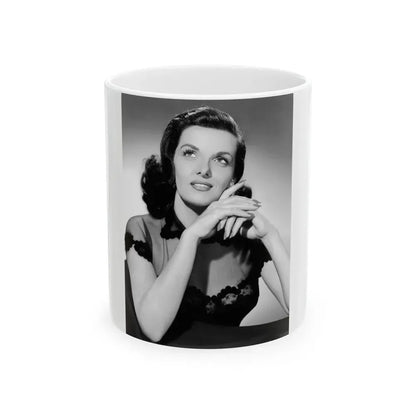 Jane Russell #206 (Vintage Female Icon) White Coffee Mug 11oz - Go Mug Yourself