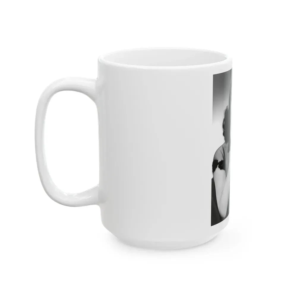 Jane Russell #206 (Vintage Female Icon) White Coffee Mug - Go Mug Yourself