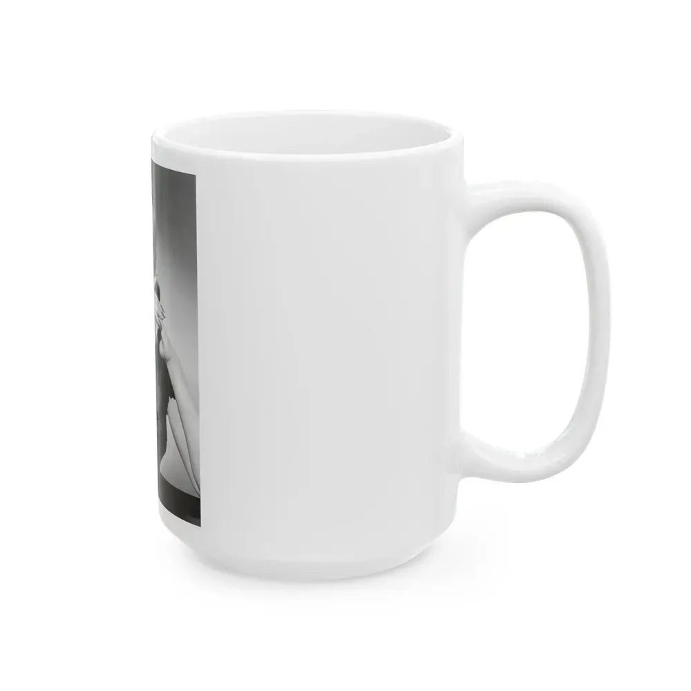 Jane Russell #206 (Vintage Female Icon) White Coffee Mug - Go Mug Yourself