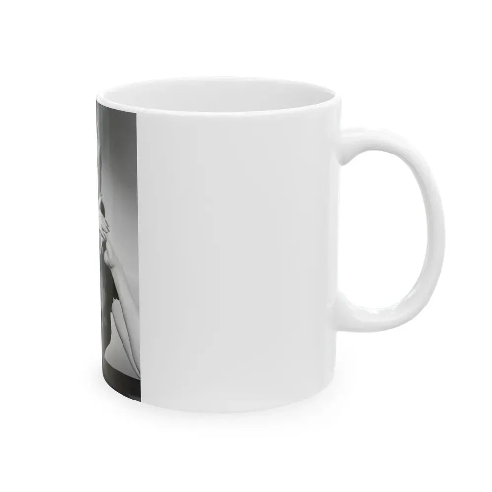 Jane Russell #206 (Vintage Female Icon) White Coffee Mug - Go Mug Yourself
