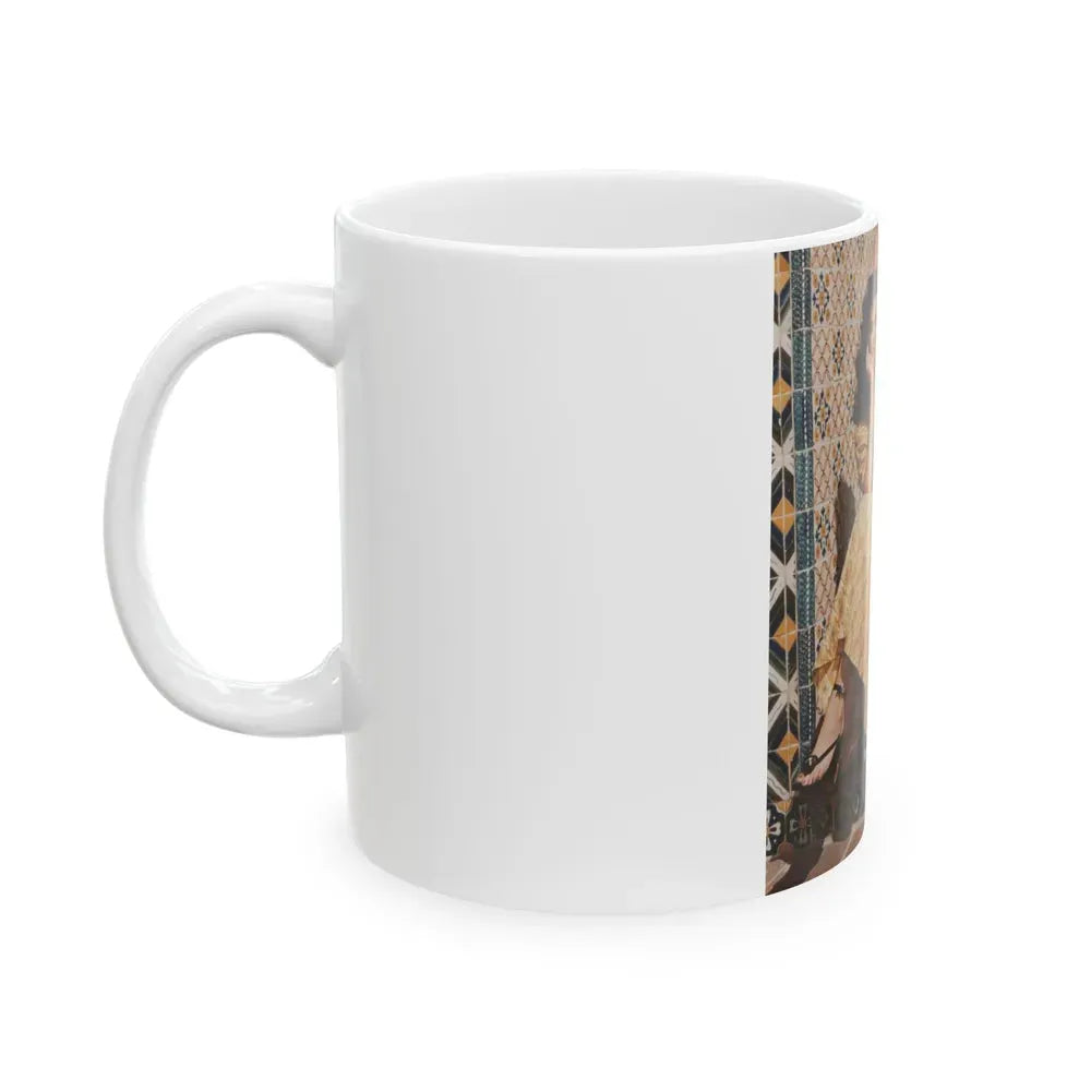 Jane Russell #207 (Vintage Female Icon) White Coffee Mug - Go Mug Yourself