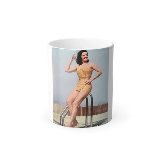 Jane Russell #209 (Vintage Female Icon) Color Changing Mug 11oz 11oz - Go Mug Yourself