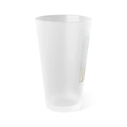 Jane Russell #209 (Vintage Female Icon) Frosted Pint Glass 16oz - Go Mug Yourself
