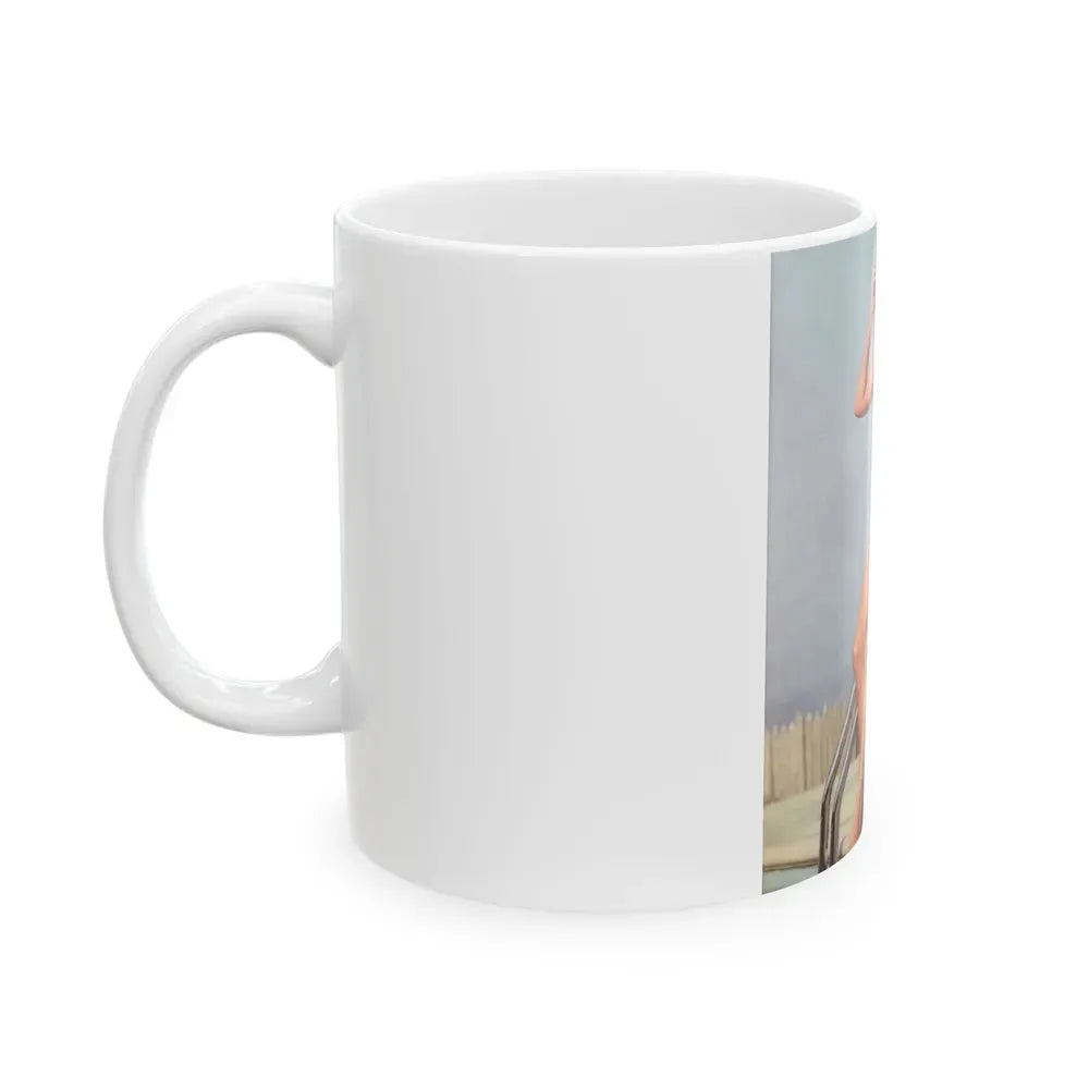 Jane Russell #209 (Vintage Female Icon) White Coffee Mug - Go Mug Yourself