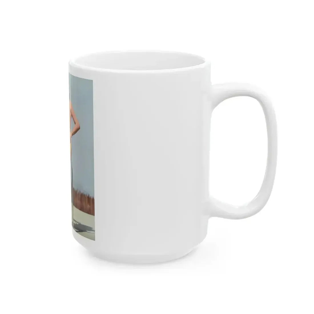 Jane Russell #209 (Vintage Female Icon) White Coffee Mug - Go Mug Yourself