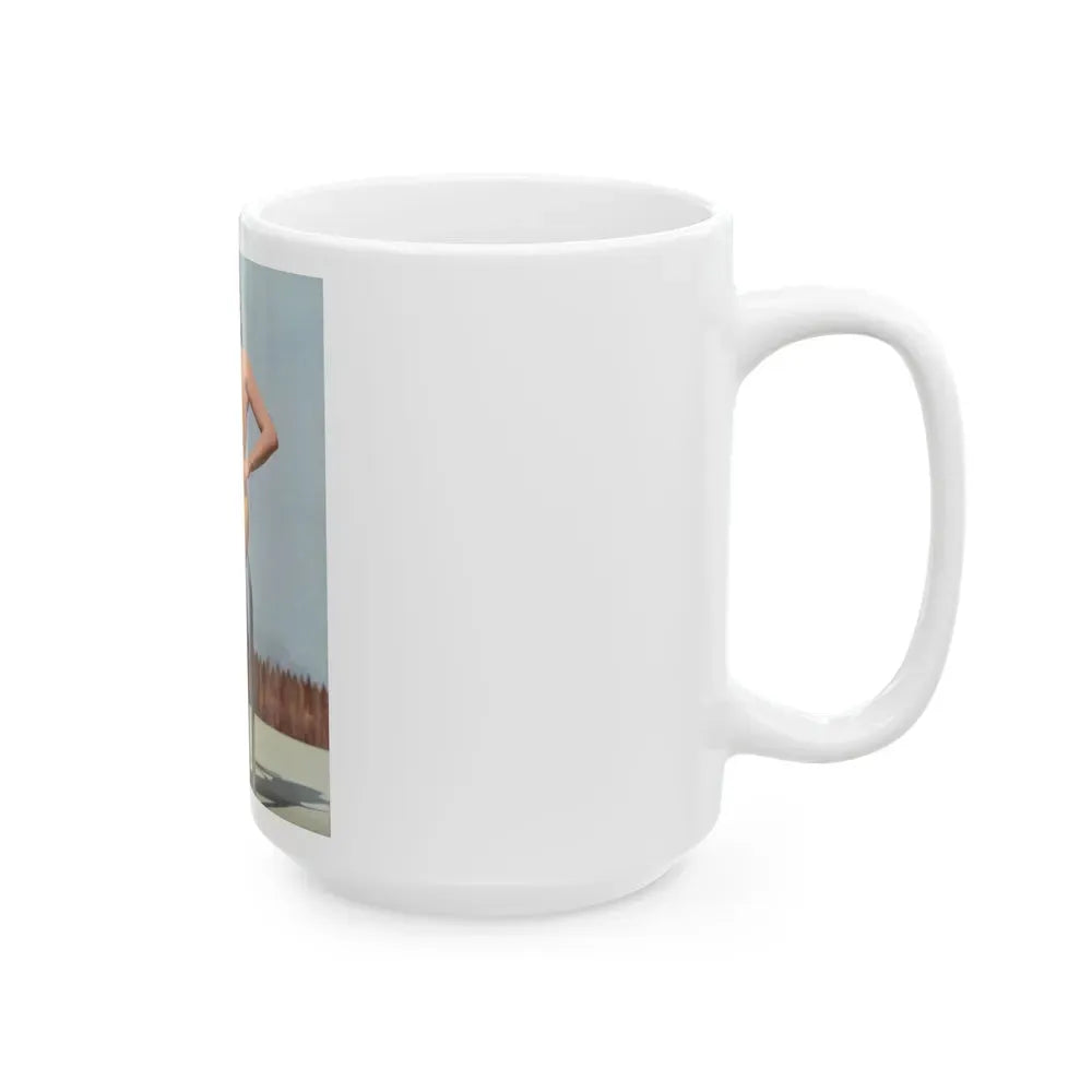 Jane Russell #209 (Vintage Female Icon) White Coffee Mug - Go Mug Yourself