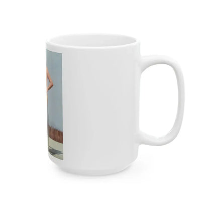 Jane Russell #209 (Vintage Female Icon) White Coffee Mug - Go Mug Yourself