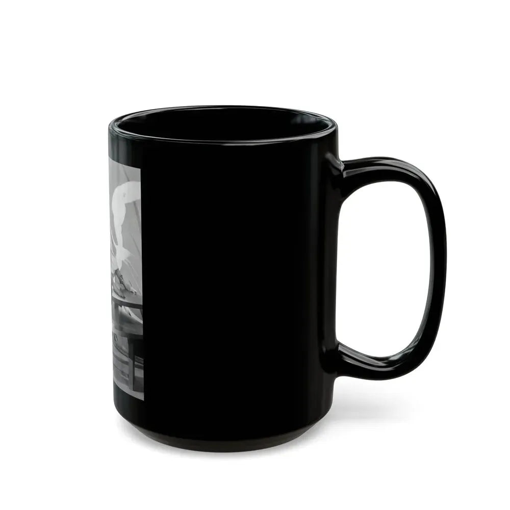 Jane Russell #210 (Vintage Female Icon) Black Coffee Mug - Go Mug Yourself