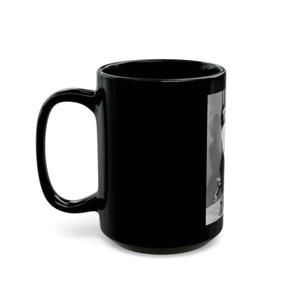 Jane Russell #210 (Vintage Female Icon) Black Coffee Mug - Go Mug Yourself