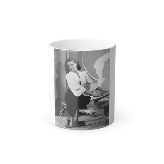 Jane Russell #210 (Vintage Female Icon) Color Changing Mug 11oz 11oz - Go Mug Yourself