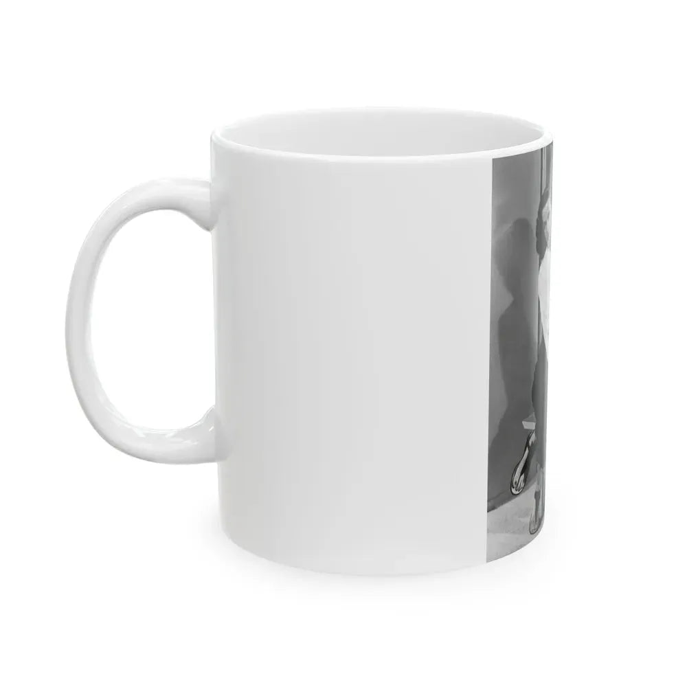 Jane Russell #210 (Vintage Female Icon) White Coffee Mug - Go Mug Yourself